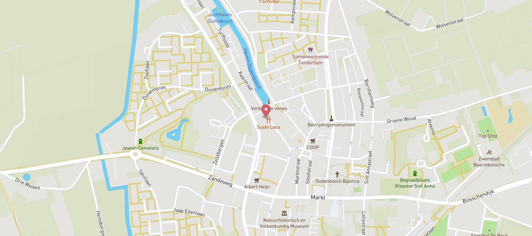 Kruidvat map