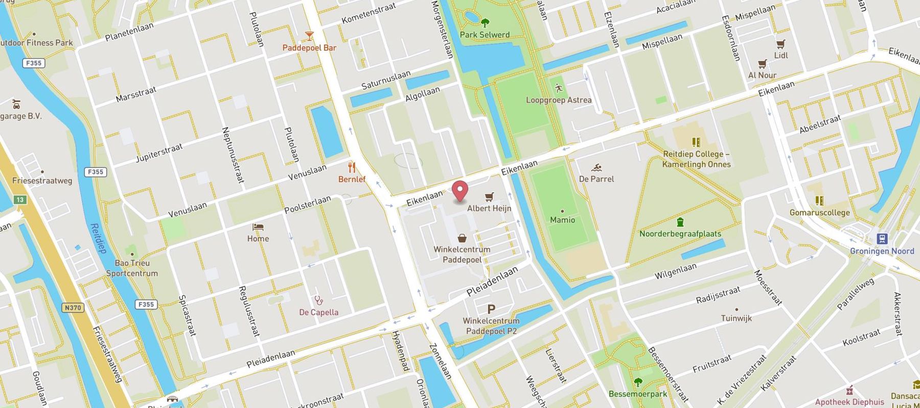 HEMA map
