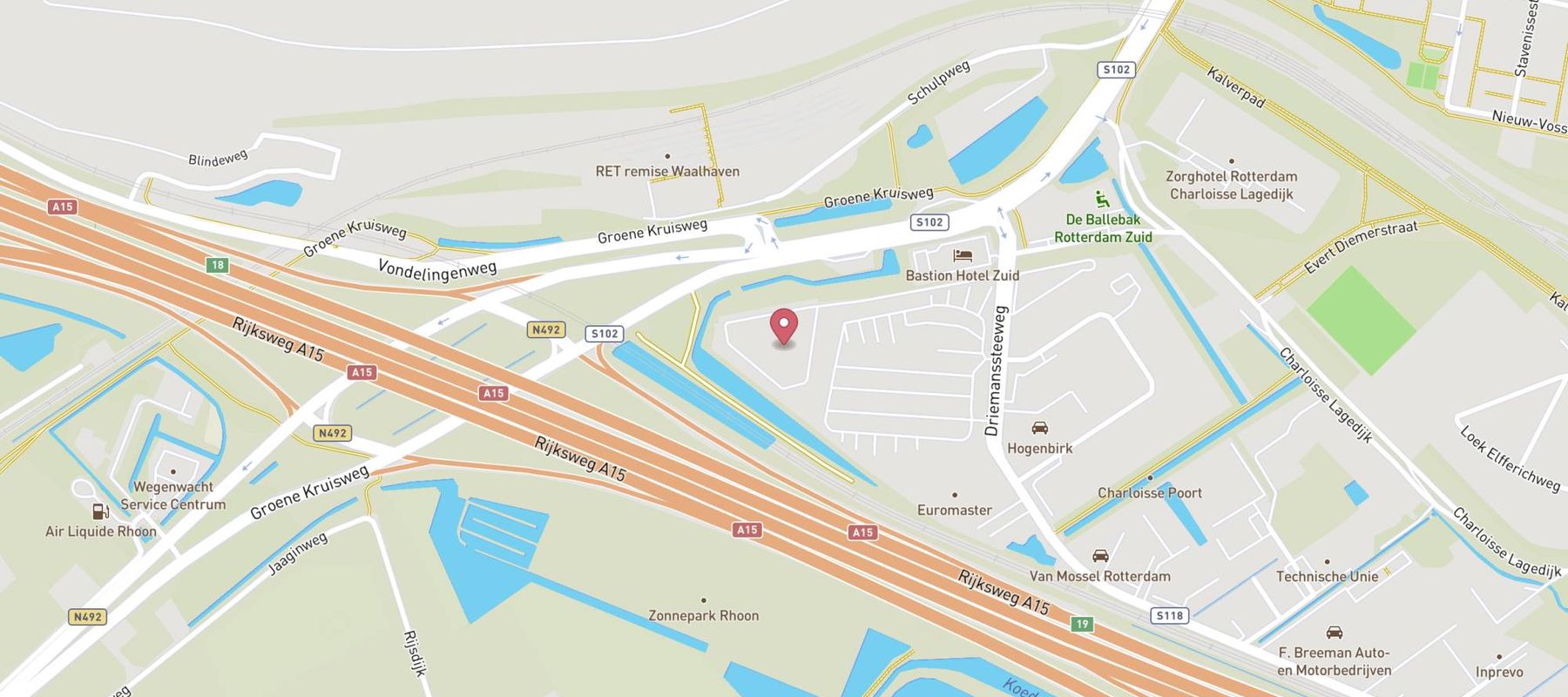 Avis Autoverhuur map
