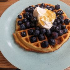 Heart-Garden Waffles & Coffee