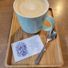 Heart-Garden Waffles & Coffee