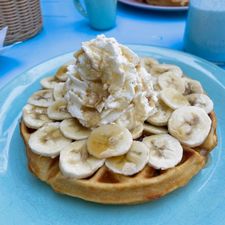 Heart-Garden Waffles & Coffee