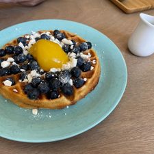 Heart-Garden Waffles & Coffee