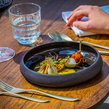 Rooftop Merckt Eten & Drinken