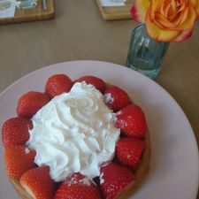 Heart-Garden Waffles & Coffee