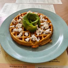 Heart-Garden Waffles & Coffee