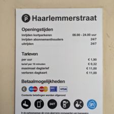 Parkeergarage Haarlemmerstraat