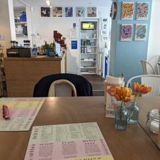 Heart-Garden Waffles & Coffee