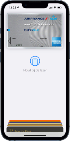 Apple Pay Wallet mockup