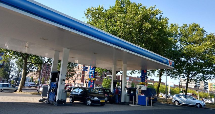 haan tankstation Neherkade Den Haag