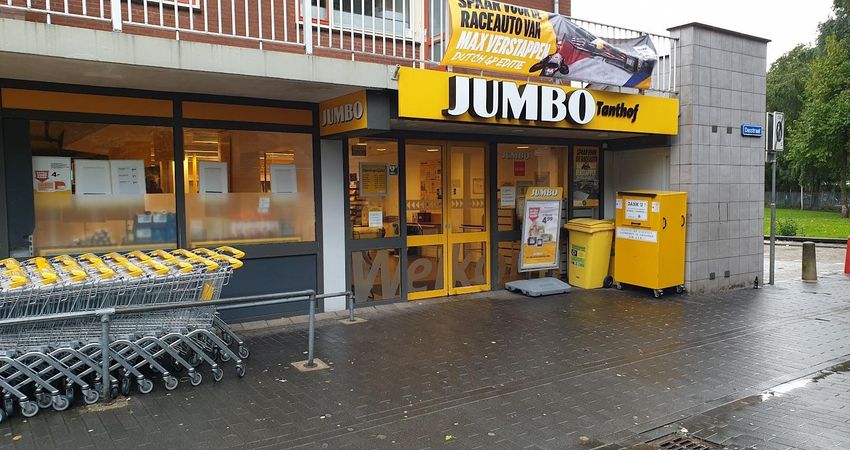navigatie Wegversperring zuur Bij Jumbo in Delft (Dasstr.) betaal je met creditcards van American  Express, Mastercard en Visa