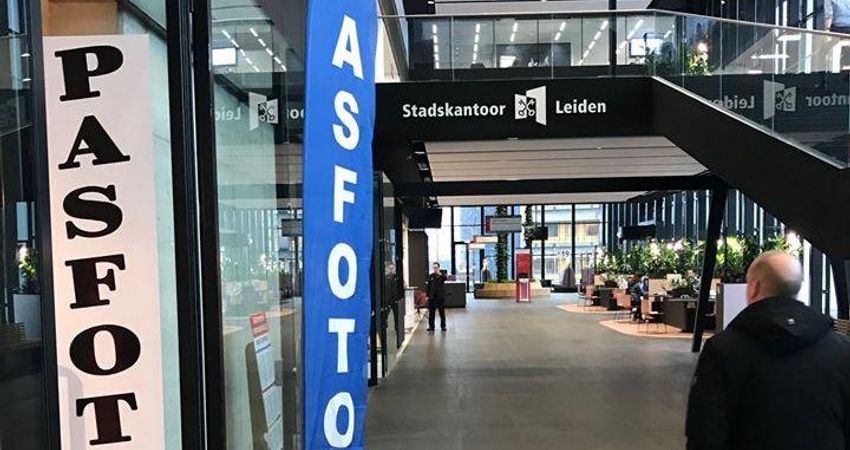 Pasfoto in Stadskantoor
