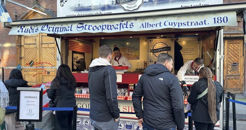 Rudi’s Original Stroopwafels | Albert Cuyp Markt Amsterdam